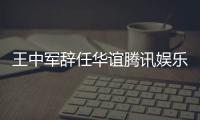 王中军辞任华谊腾讯娱乐执行董事：无意见分歧