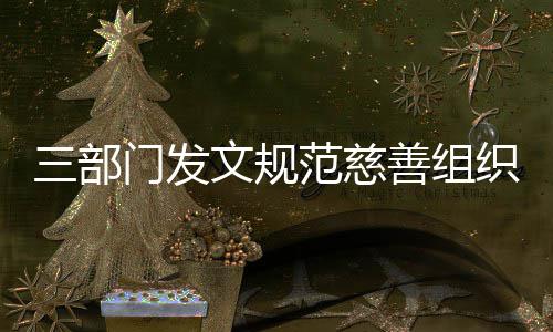 门发文规织募三部善组本支捐成出范慈